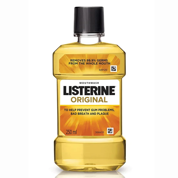 Listerine Original Mouthwash, 250 ml, Pack of 1