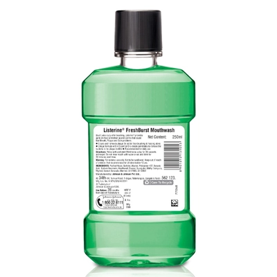 Listerine Freshburst Mouthwash, 250 ml, Pack of 1