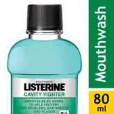 Listerine Cavity Fighter Mouthwash, 80 ml, Pack of 1