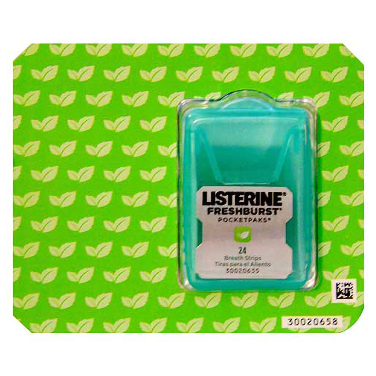 Listerine Fresh Burst Pocket Paks Breath Freshener Strips, 24 Count, Pack of 1 Listerine Fresh Burst Pocket Paks Breath Freshener Strips, 24 Count, Pack of 1
