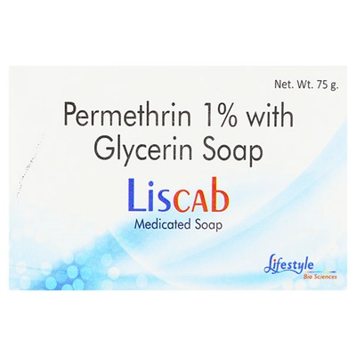 Liscab Soap 75 gm, Pack of 1 SOAP