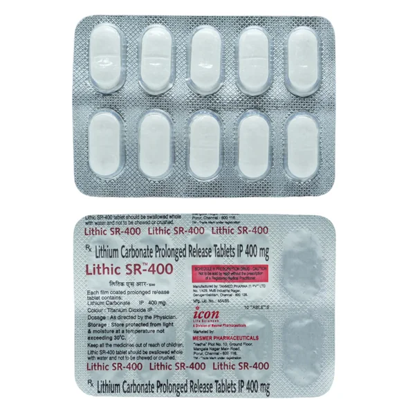 Lithic SR 400 Tablet 10's