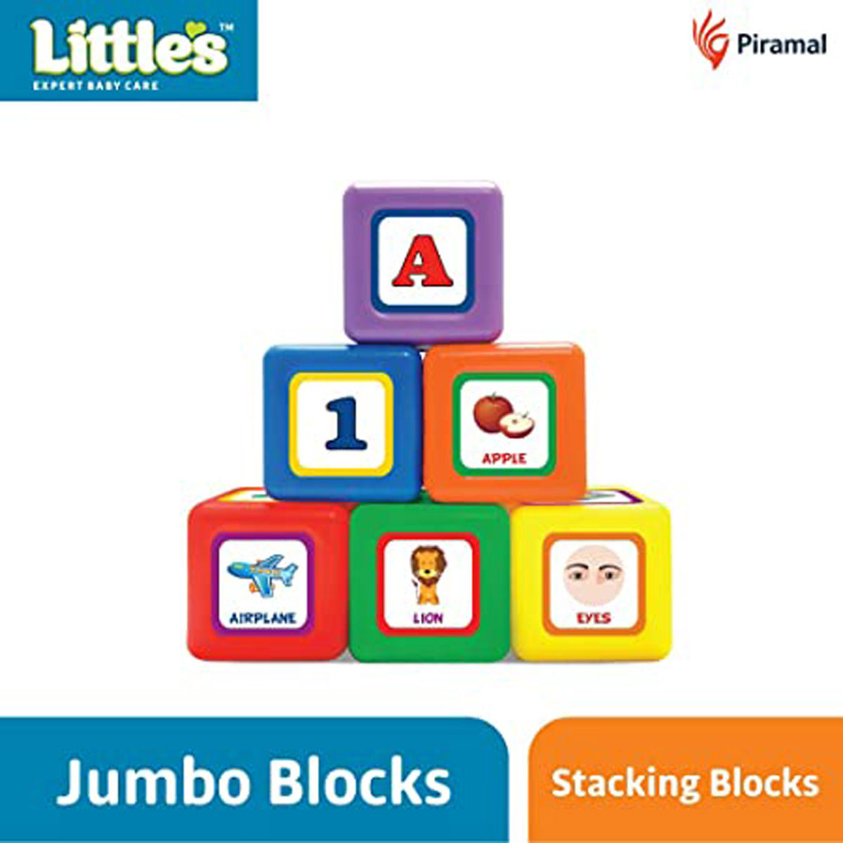 Buy Little's 6 In 1 Puzzle Blocks, 1 Count Online