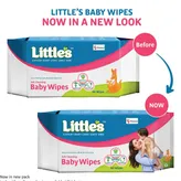 Little's Soft Cleansing Baby Wipes, 80 Units, Pack of 1