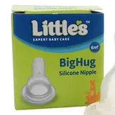 Little's Big Hug Silicon Nipple 6M+, 1 Count, Pack of 1