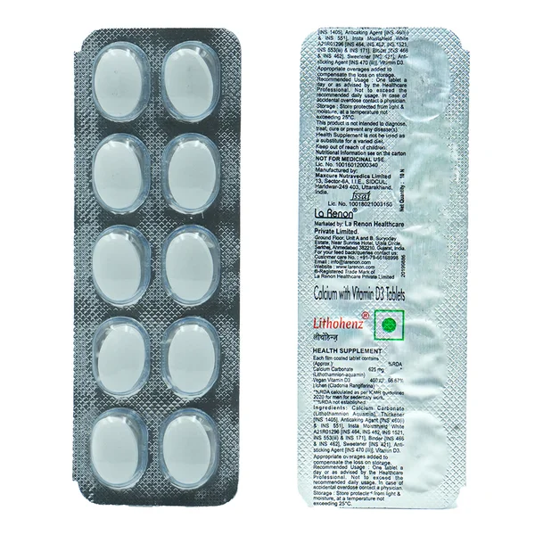 Lithohenz Tablet 10's
