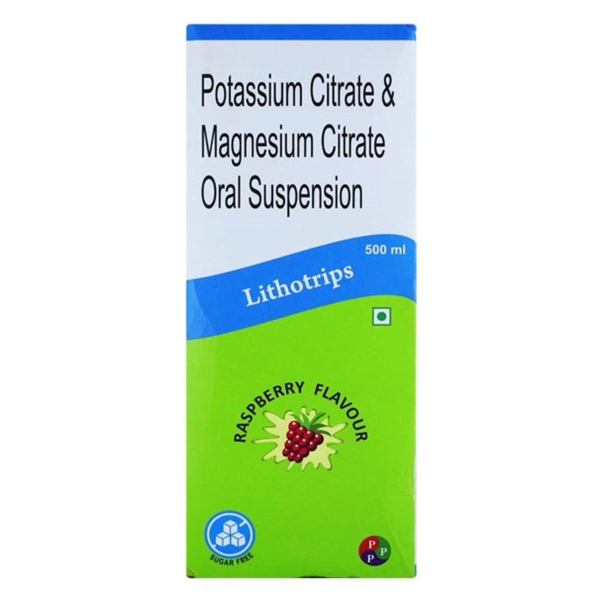 Buy Lithotrips Sugar Free Raspberry Oral Suspension 500 ml Online