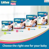Little's Premium Comfy Baby Diaper Pants Large, 62 Count, Pack of 1