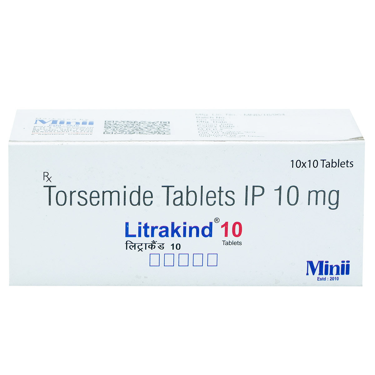 Litrakind 10 Tablet 10's, Pack of 10 TABLETS Litrakind 10 Tablet 10's, Pack of 10 TABLETS
