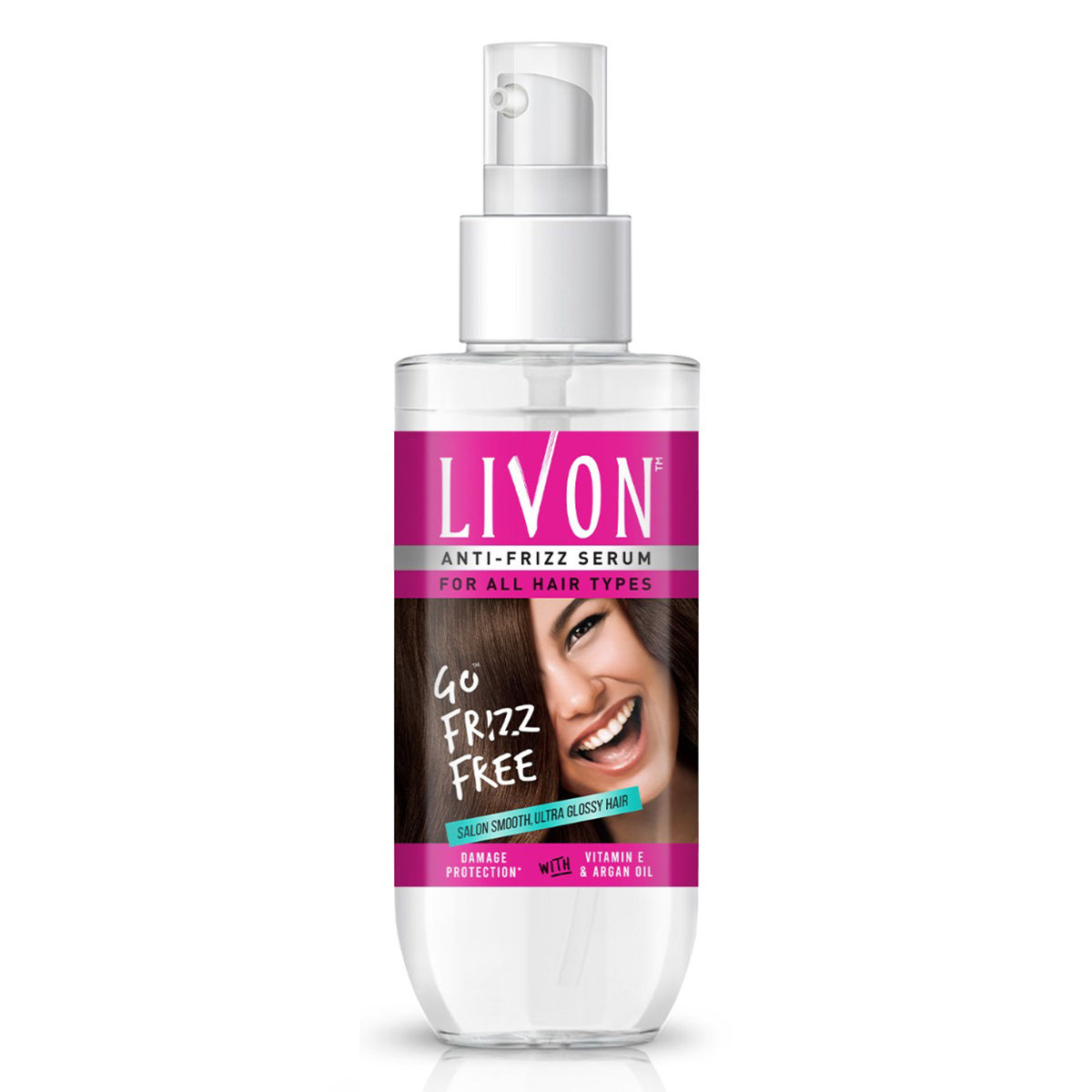 Buy Livon Anti-Frizz Serum For All Hair Types, 50 ml Online