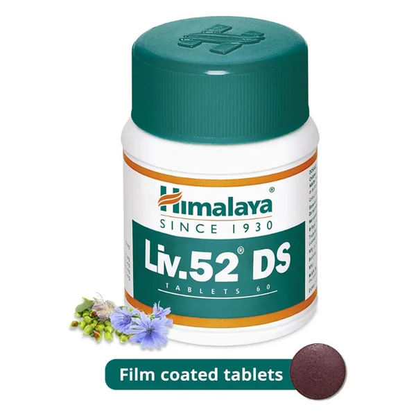 Himalaya Liv.52 DS, 60 Tablets, Pack of 1