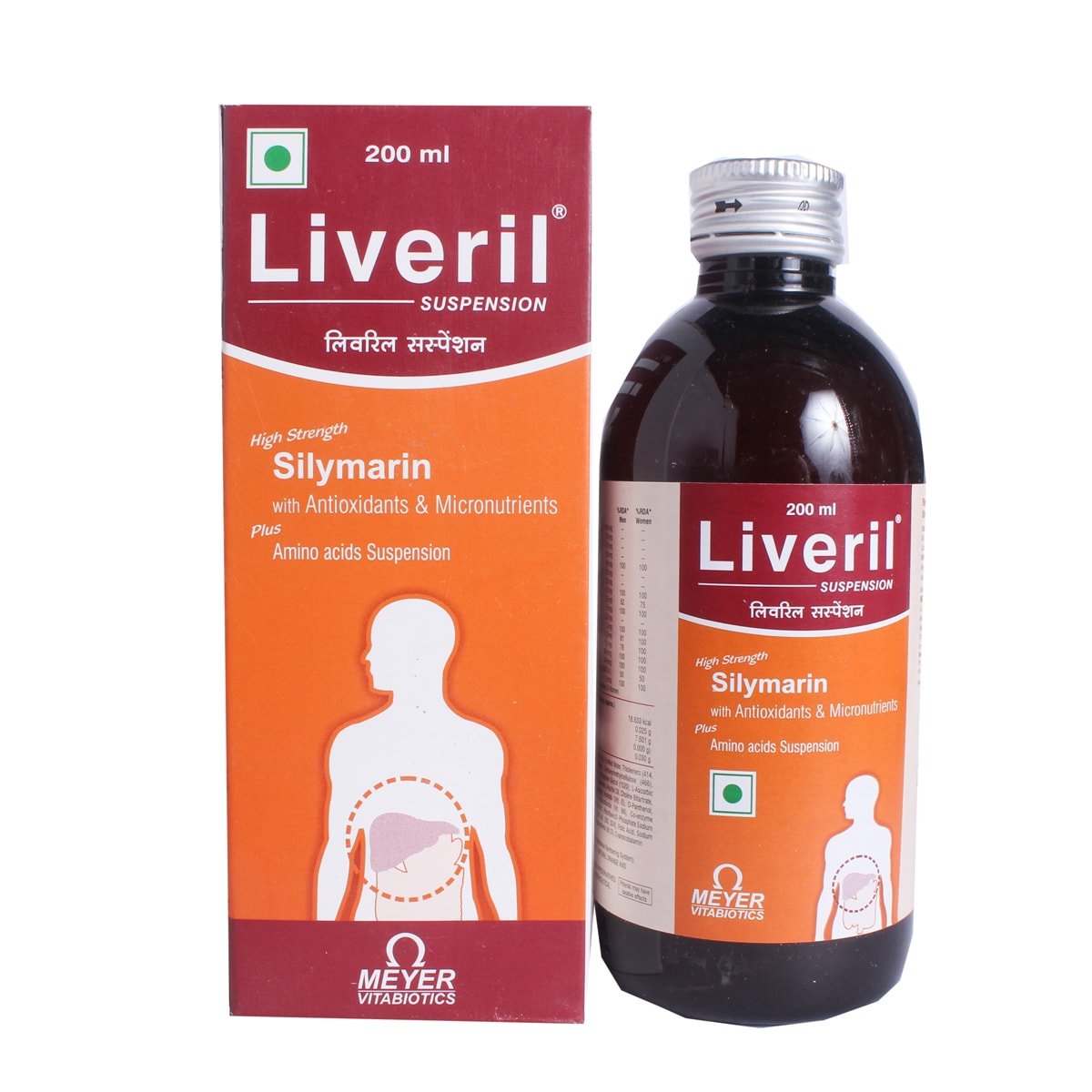 Liveril Suspension 200 ml, Pack of 1 Liveril Suspension 200 ml, Pack of 1
