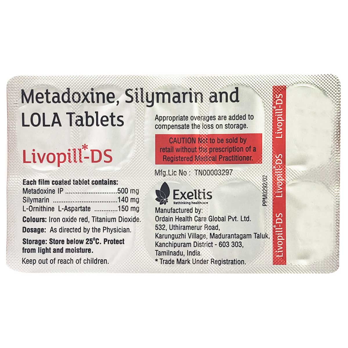 Buy Livopill DS Tablet 10's Online