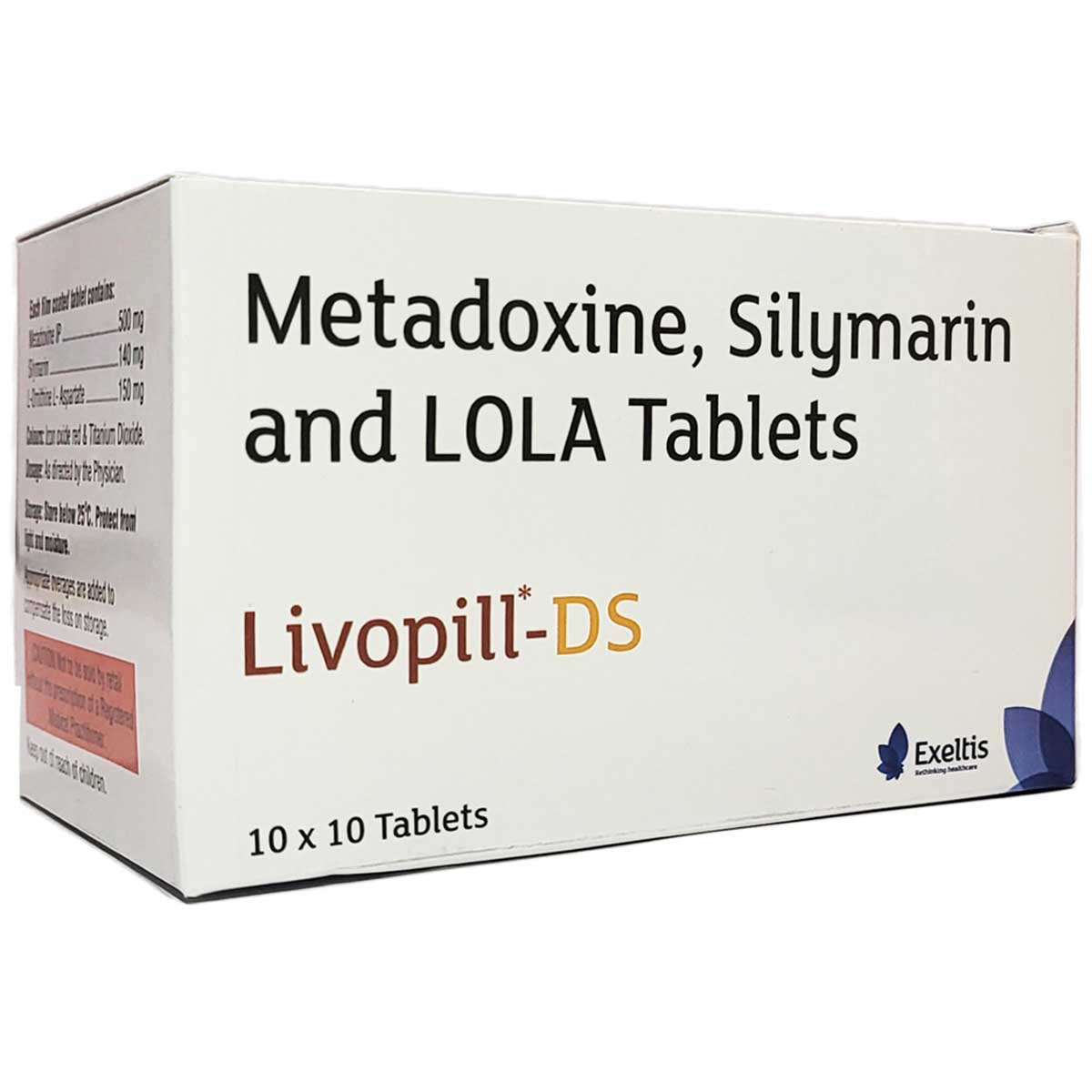 Livopill DS Tablet 10's, Pack of 10 TABLETS Livopill DS Tablet 10's, Pack of 10 TABLETS