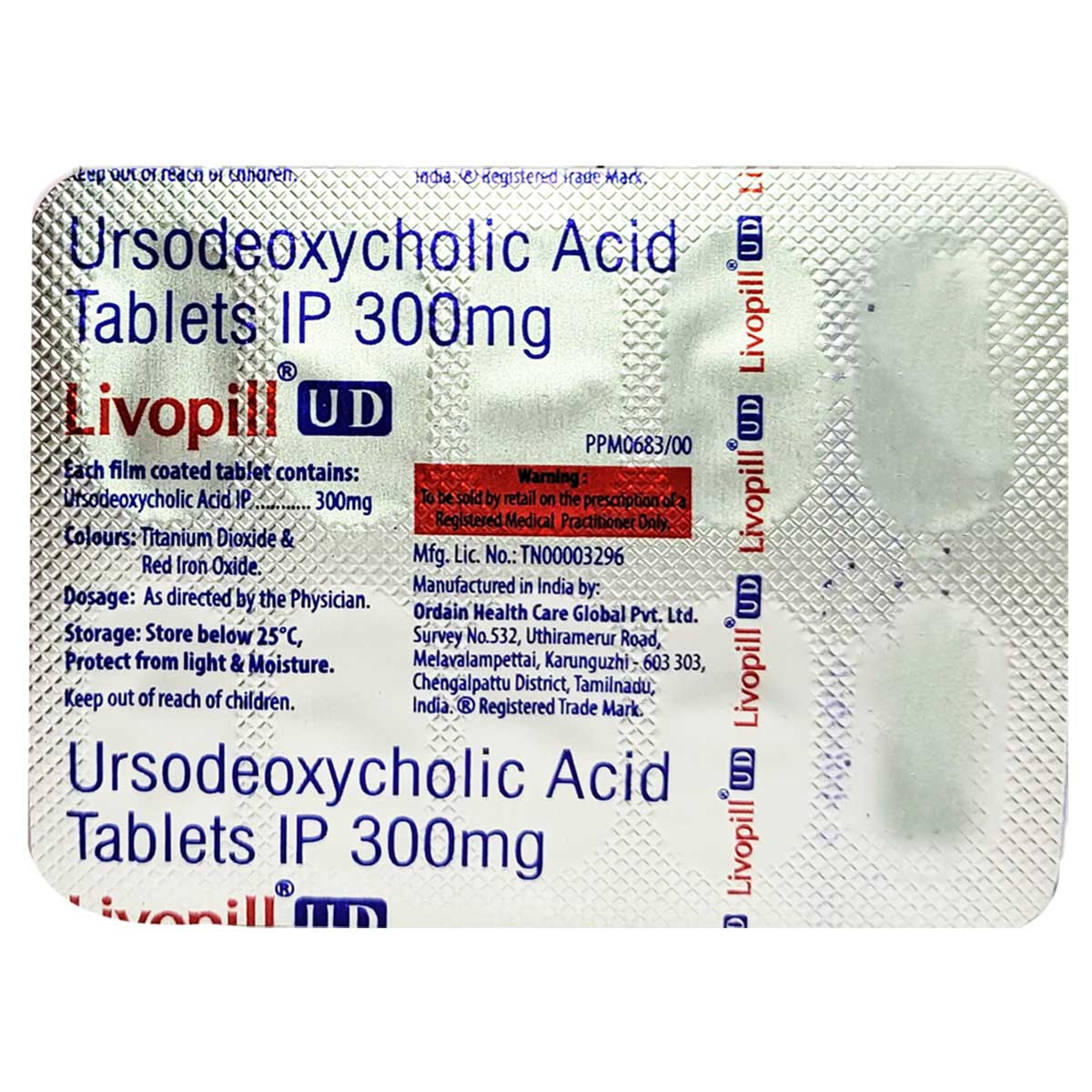 Livopill UD Tablet 10's, Pack of 10 TABLETS Livopill UD Tablet 10's, Pack of 10 TABLETS