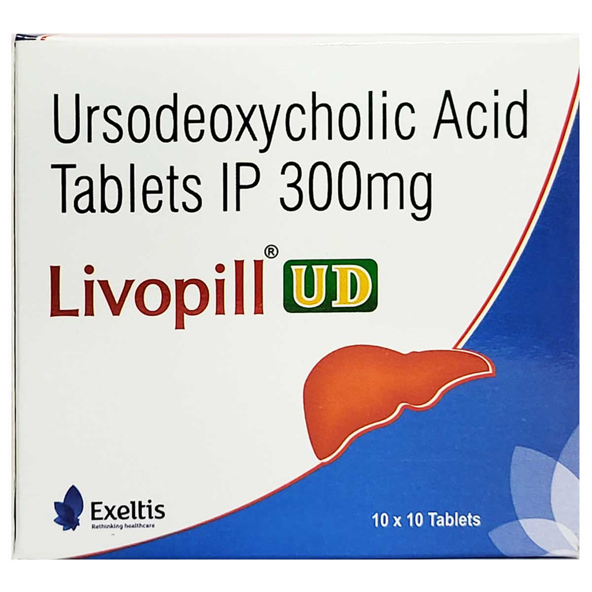 Livopill UD Tablet 10's, Pack of 10 TABLETS Livopill UD Tablet 10's, Pack of 10 TABLETS