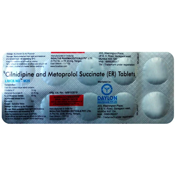 Livcilno-M25 Tablet 10's, Pack of 10 TABLETS