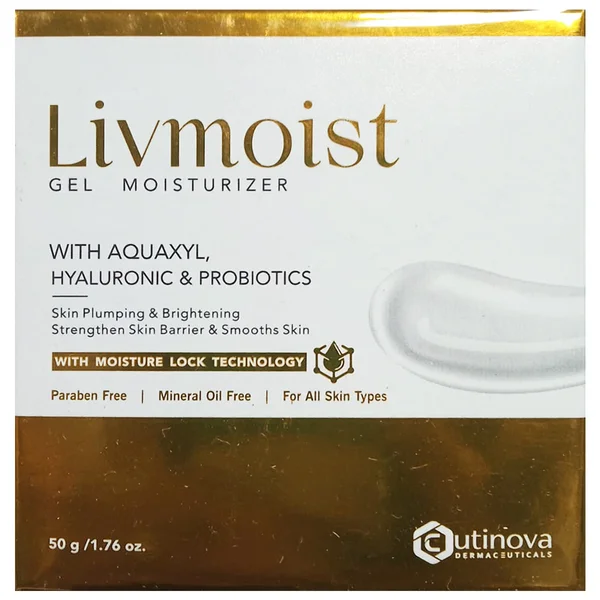 Livmoist Gel Moisturizer, 50 gm
