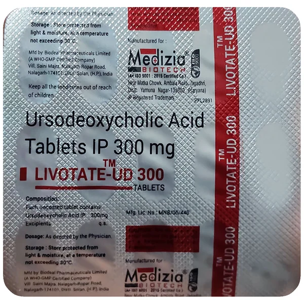 Livotate-UD 300 Tablet 15's