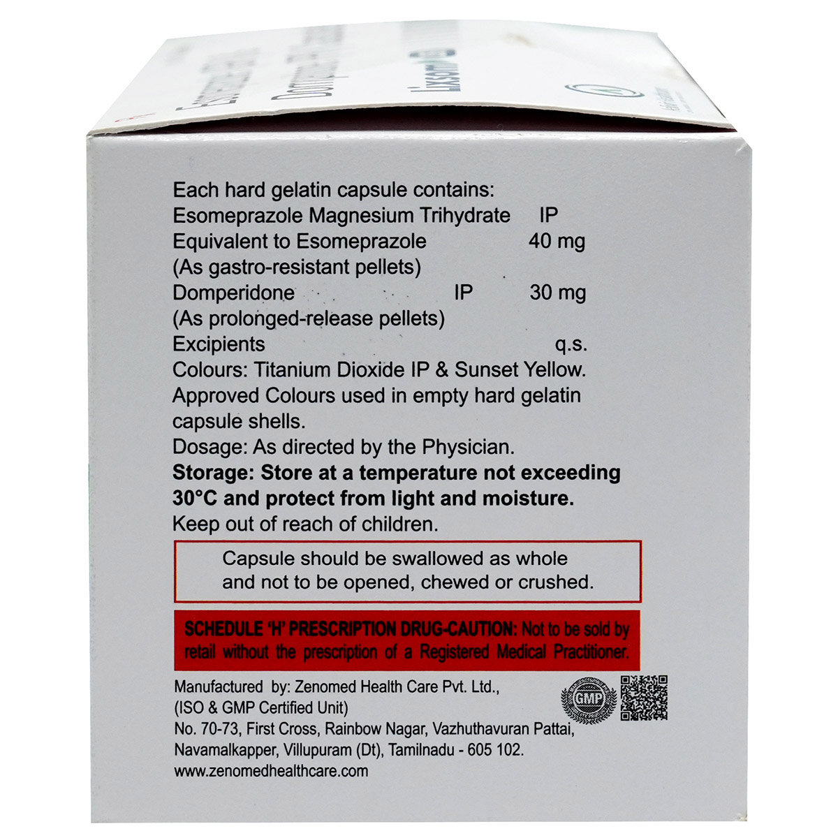 Lixsom DSR Capsule 10's, Pack of 10 CapsuleS Lixsom DSR Capsule 10's, Pack of 10 CapsuleS