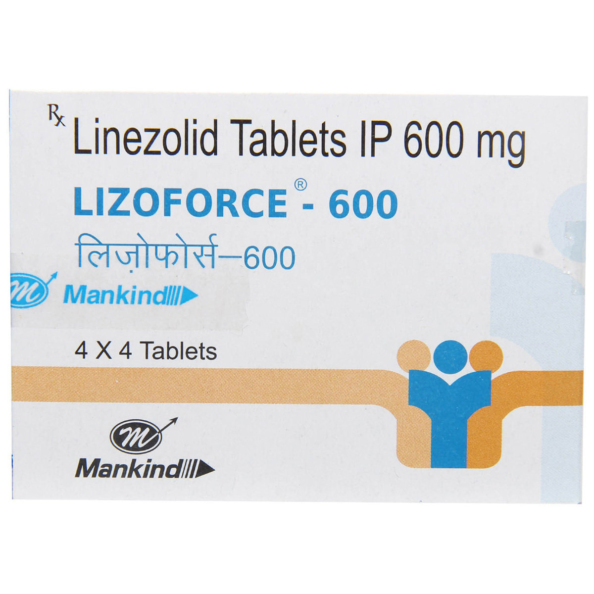 Lizoforce-600 Tablet 4's, Pack of 4 TabletS Lizoforce-600 Tablet 4's, Pack of 4 TabletS