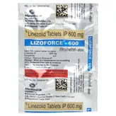 Lizoforce-600 Tablet 4's, Pack of 4 TabletS
