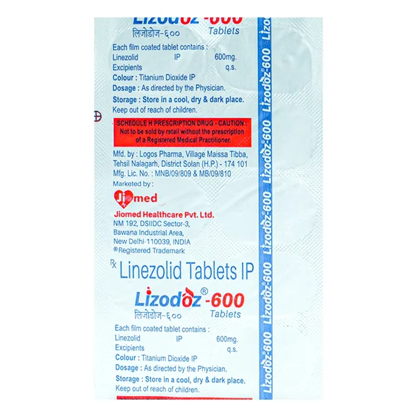 Lizodoz-600 Tablet 10's