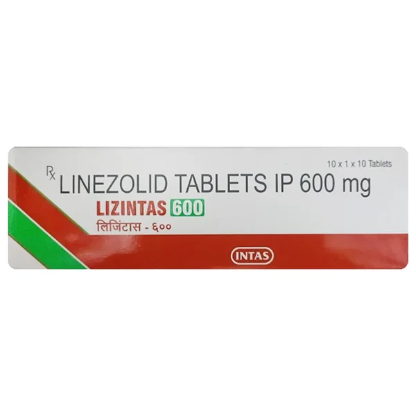 Lizintas 600 Tablet 10's