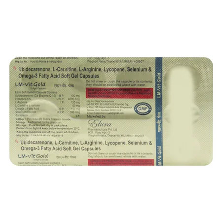 LM Vit Gold Softgel Capsule 10's