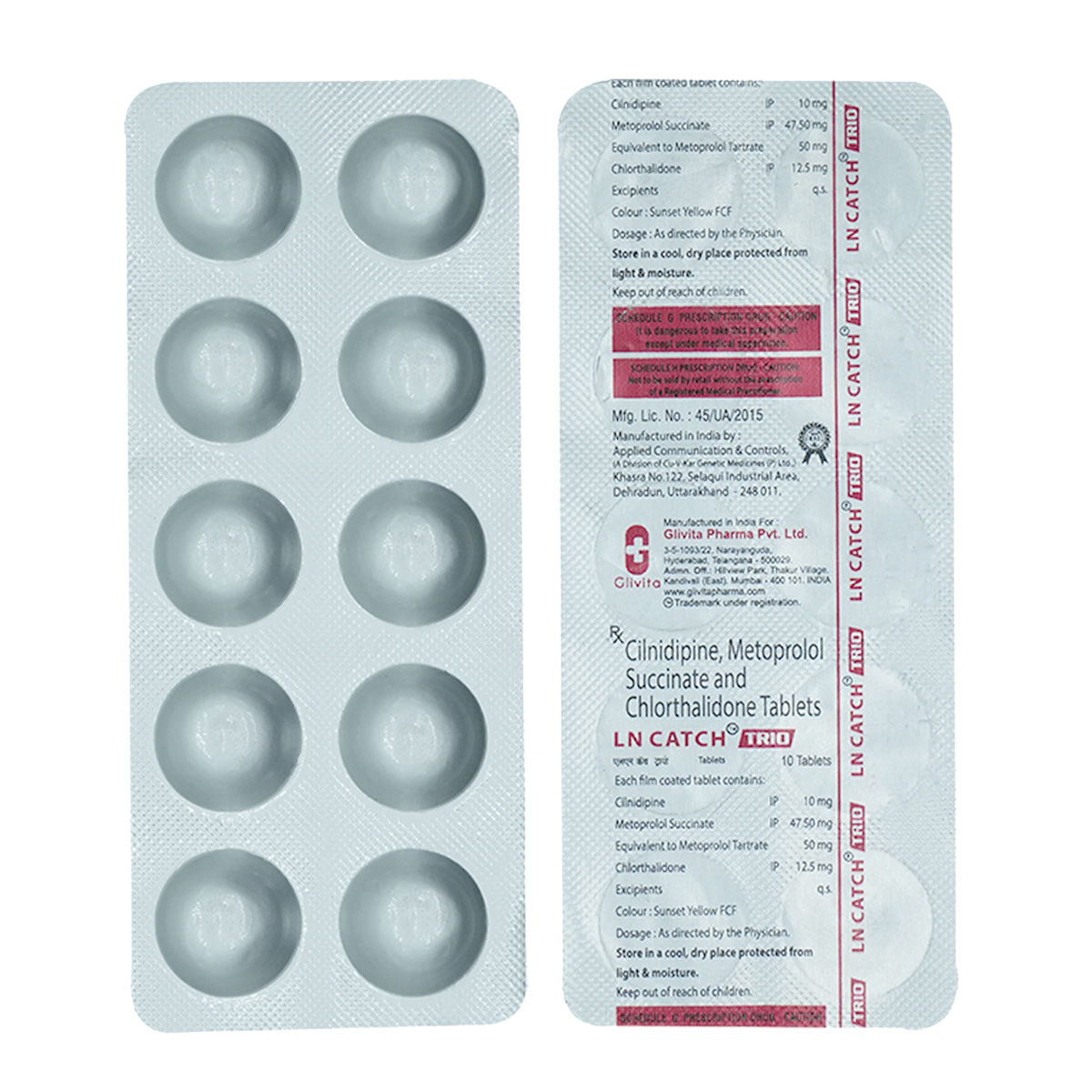 Ln Catch Trio Tab 10'S Price, Uses, Side Effects, Composition - Apollo ...