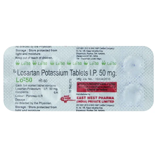 LO-50 Tablet 10's