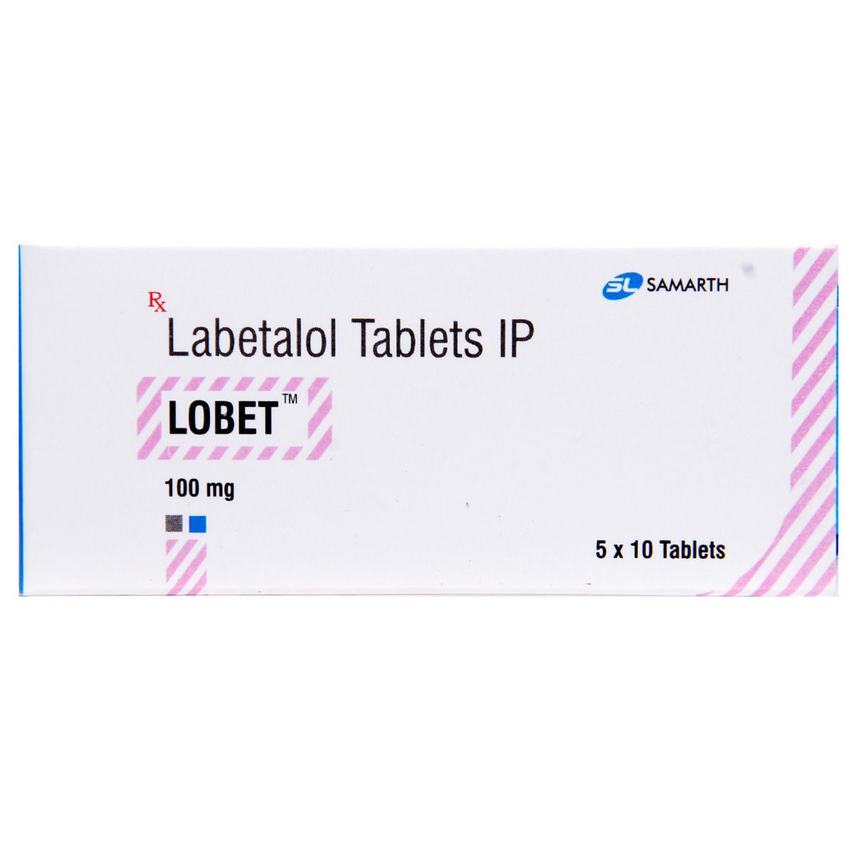 Buy Lobet 100 mg Tablet 10's Online