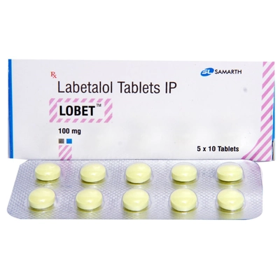 Lobet 100 mg Tablet 10's, Pack of 10 TABLETS