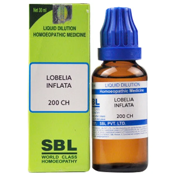 SBL Lobelia Inflata 200 CH Dilution, 100 ml