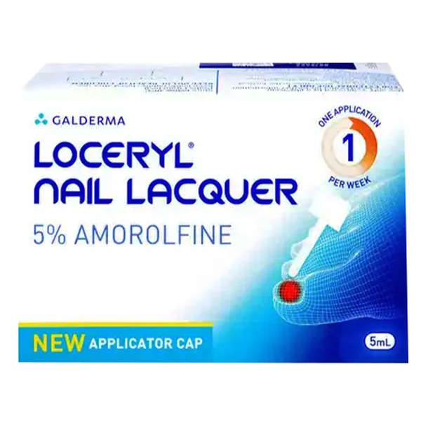 Loceryl Nail Lacquer 5 ml, Pack of 1 LIQUID