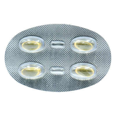 Lodrise-D3 60K Softgel Capsule 4's, Pack of 4 CapsuleS