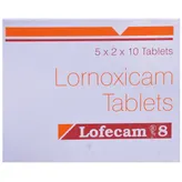 Lofecam 8 Tablet 10's, Pack of 10 TABLETS