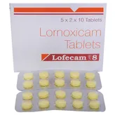 Lofecam 8 Tablet 10's, Pack of 10 TABLETS