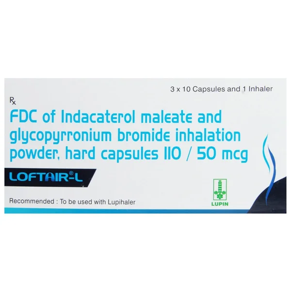 Loftair-L Capsule with Inhaler Kit, Pack of 1 INHALER