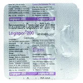 Logispor-200 Capsule 7's, Pack of 7 CapsuleS