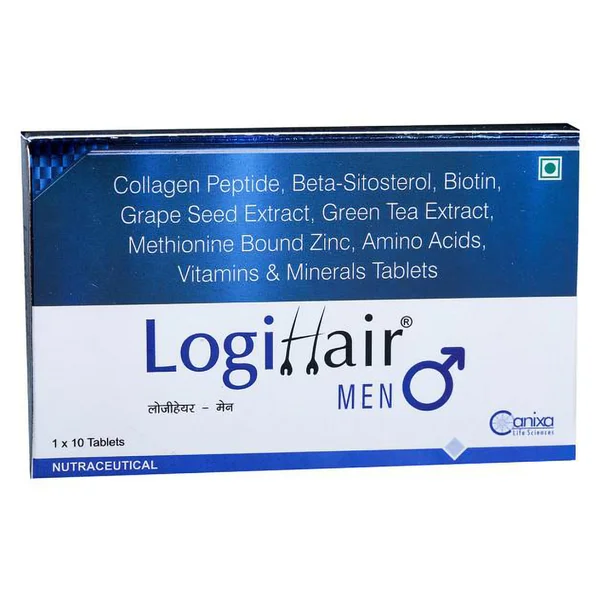 Logihair Men Tablet 10's