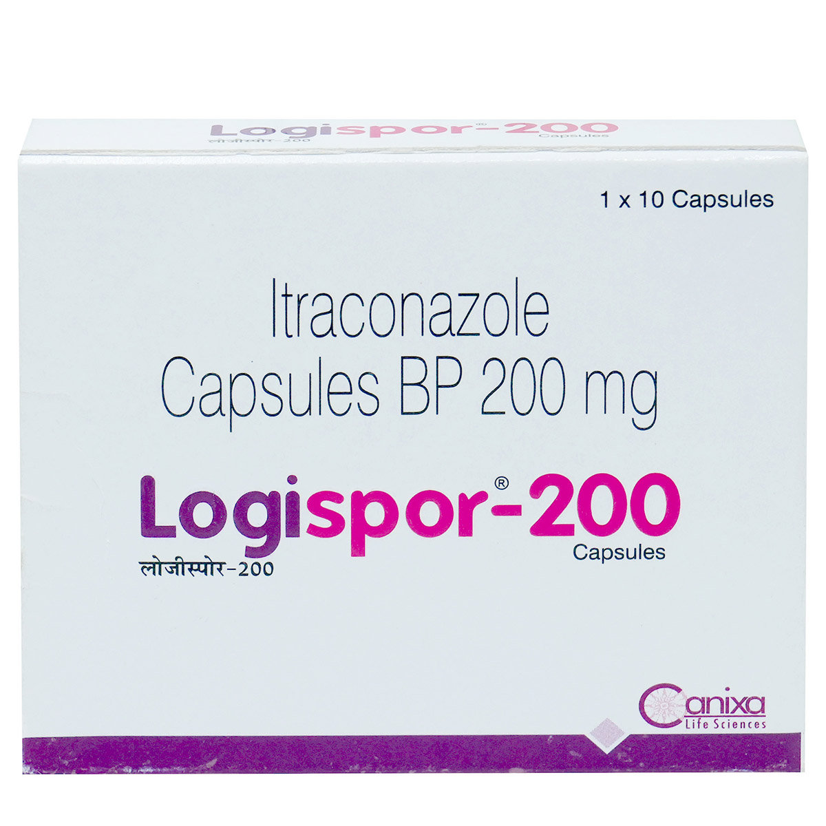 Logispor-200 Capsule 10's, Pack of 10 CAPSULES Logispor-200 Capsule 10's, Pack of 10 CAPSULES