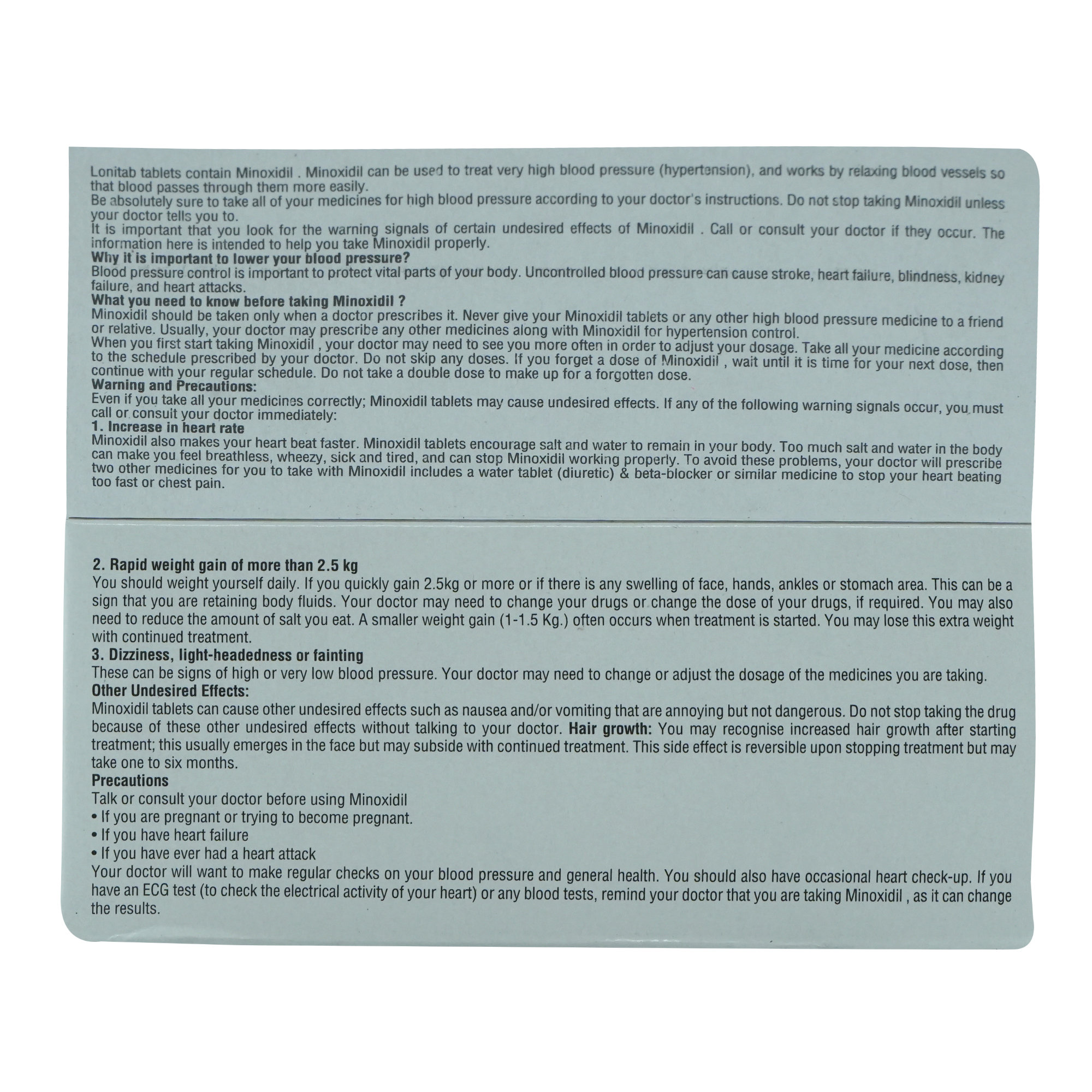 Lonitab-5 Tablet 10's, Pack of 10 TABLETS Lonitab-5 Tablet 10's, Pack of 10 TABLETS