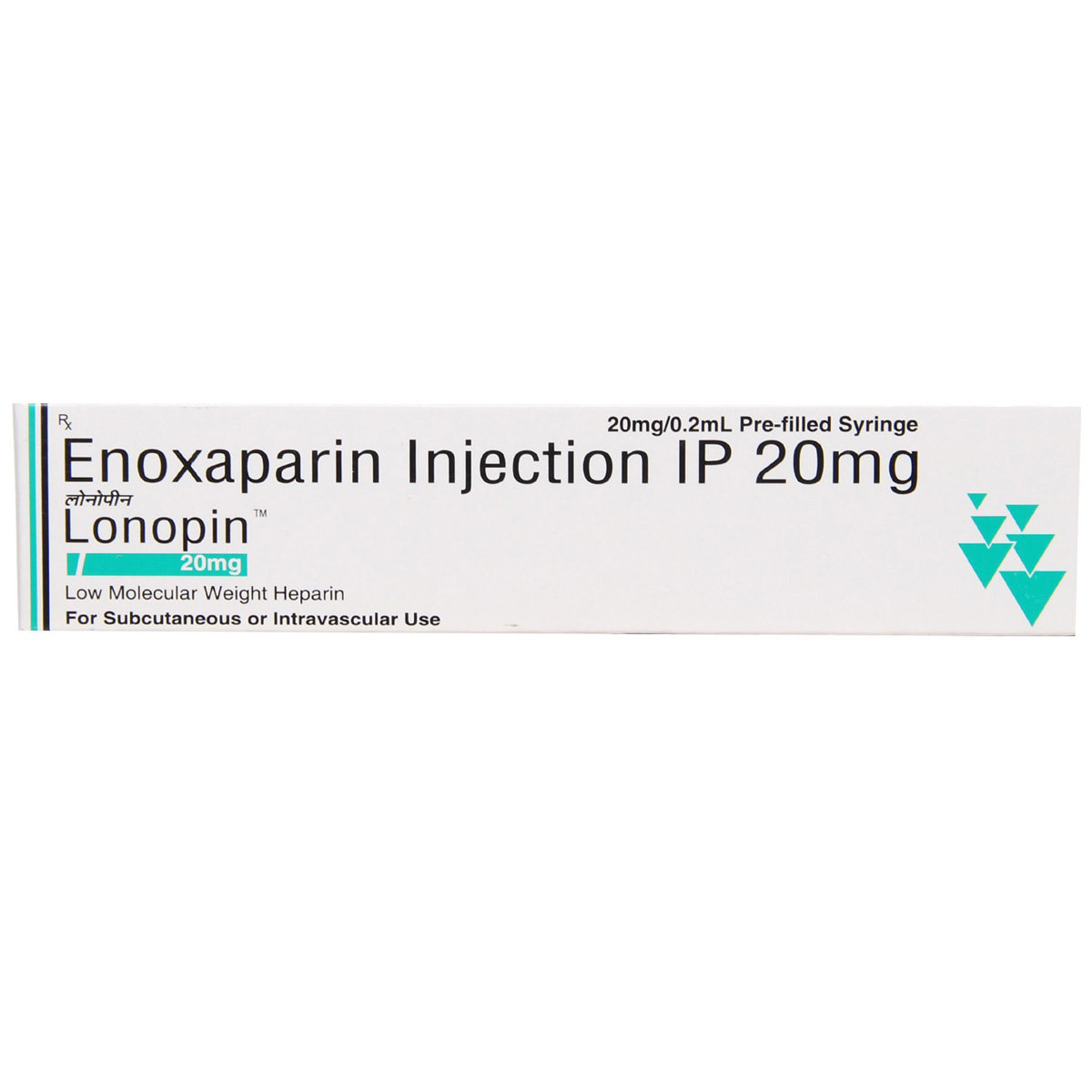 Lonopin 20 Injection 0.2 ml, Pack of 1 INJECTION Lonopin 20 Injection 0.2 ml, Pack of 1 INJECTION
