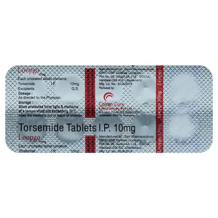 Loopgo 10 mg Tablet 10's