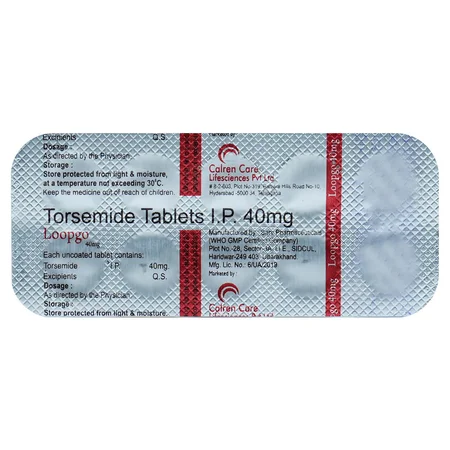 Loopgo 40 mg Tablet 10's