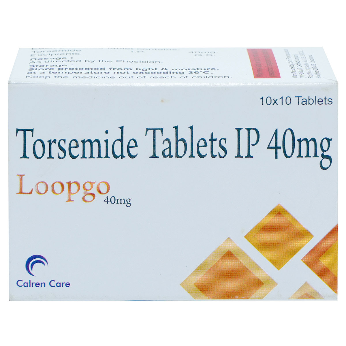 Loopgo 40 mg Tablet 10's, Pack of 10 CapsuleS Loopgo 40 mg Tablet 10's, Pack of 10 CapsuleS