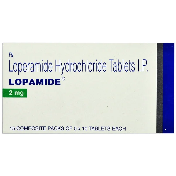 Lopamide Tablet 10's, Pack of 10 TABLETS