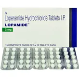 Lopamide Tablet 10's, Pack of 10 TABLETS