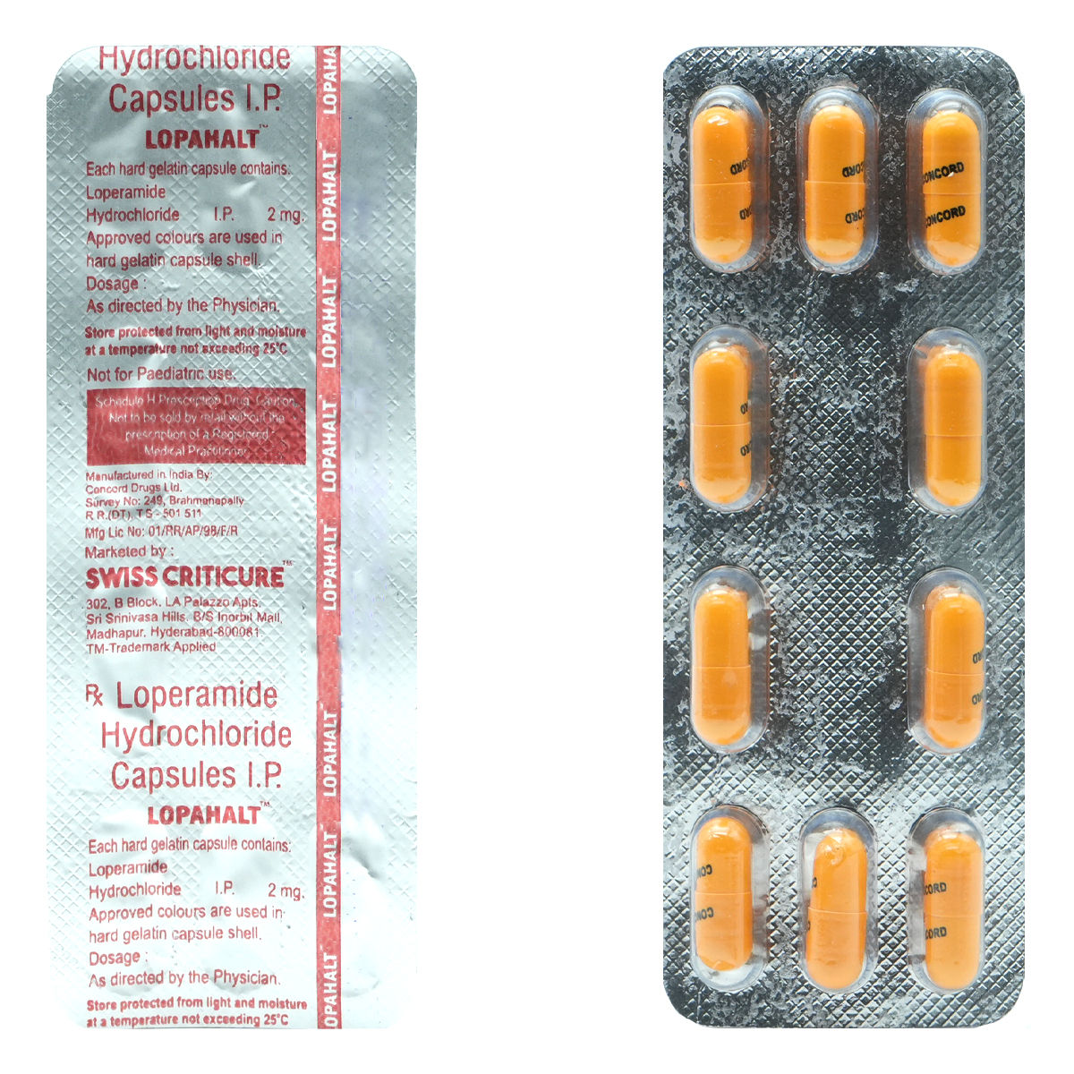 Buy Lopahalt 2 mg Capsule 10's Online